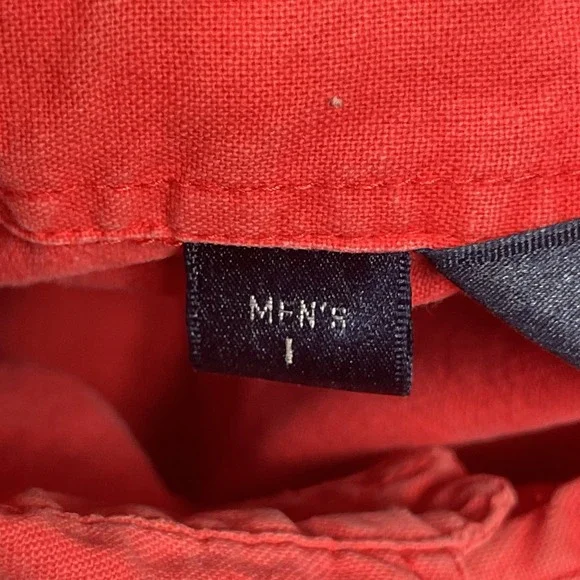 VTG Columbia Shirt Mens Large Red Rifle Elbow Patches Button Up Hunting Outdoors - Picture 8 of 10